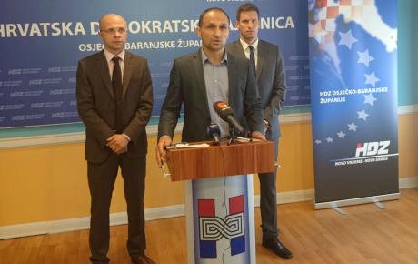 Milanovićeva vlada nije dobila mandat da prodaje državnu imovinu, već da se bavi rješavanjem konkretnih ekonomskih problema! - poručili su iz osječko-baranjskog HDZ-a