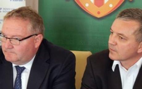 Gradonačelnik Preloga Ljubomir Kolarek i predsjednik međimurskog HDZ-a Darko Horvat 