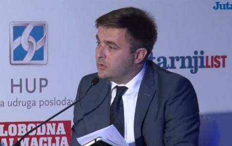 Predsjednik HDZ-ova Odbora za financije doc. dr. sc. Tomislav Ćorić 
