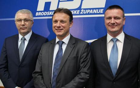 Pero Ćosić, Gordan Jandroković i Danijel Marušić