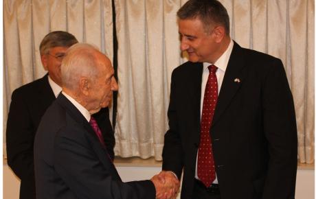 Susret s predsjednikom Države Izrael Shimonom Peresom, dobitnikom Nobelove nagrade za mir