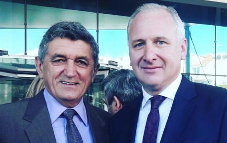 Stipe Božić s budućim splitskim gradonačelnikom