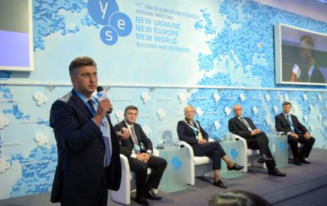 Plenković kao jedan od najvažnijih govornika na 11. Yalta European Strategy Forumu u Kijevu