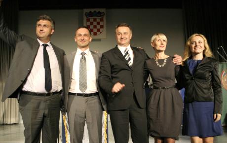 Plenković & Petir dali su podršku Ivi Žiniću i kandidatima za dožupane!