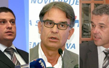 HDZ-ovi gradonačelnici: Oleg Butković, Gari Cappelli i Tomislav Klarić