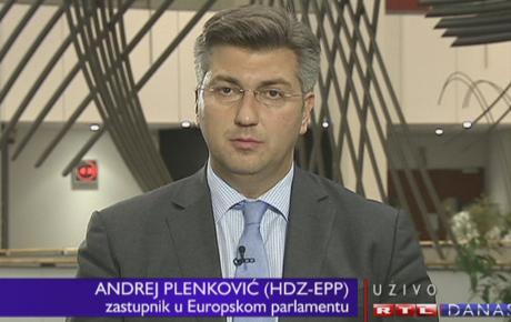 Eurozastupnik Plenković slučaj Šešelj komentirao je za RTL Danas...
