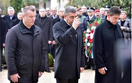 Miljenko Filipović, Ante Gotovina i Željko Dilber (photo: Dino Stanin/PIXSELL)