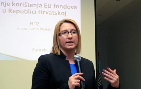 Maletić je novinarima prezentirala analizu poražavajućih brojki Milanovićeve vlade o povlačenju EU novca 