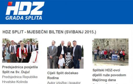 Iz novog internetskog biltena splitskog HDZ-a