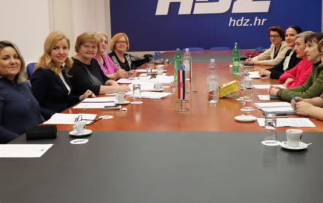 Sa sjednice Predsjedništva Zajednice žena HDZ-a „Katarina Zrinski“ 