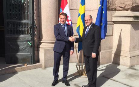 Predsjednik Hrvatskoga sabora Gordan Jandroković je boravio u uzvratnom posjetu Švedskoj … 