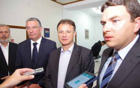 Ante Sanader, Zlatko Ževrnja, Gordan Jandroković & Jure Brkan 